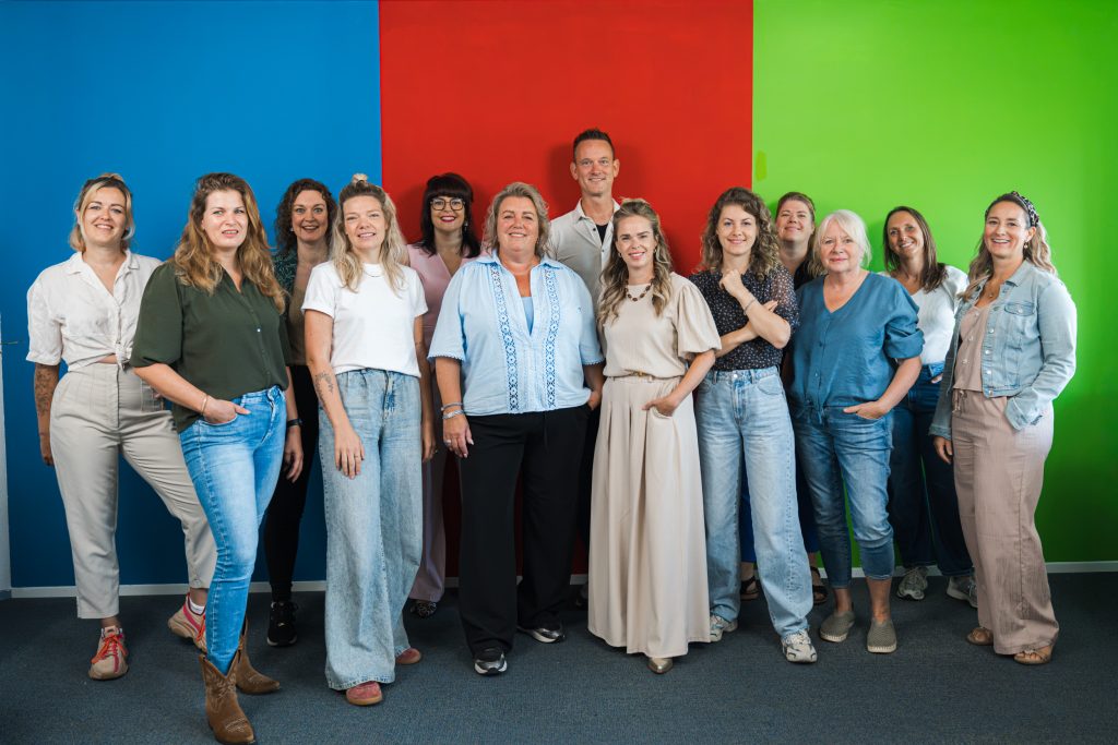 teamfoto jongstressvrij